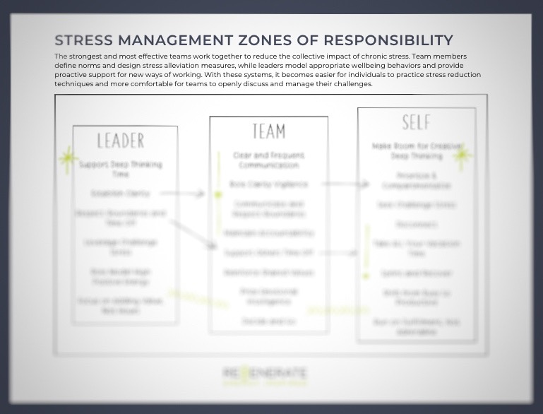 Stress Management: Zones of Responsibliity
