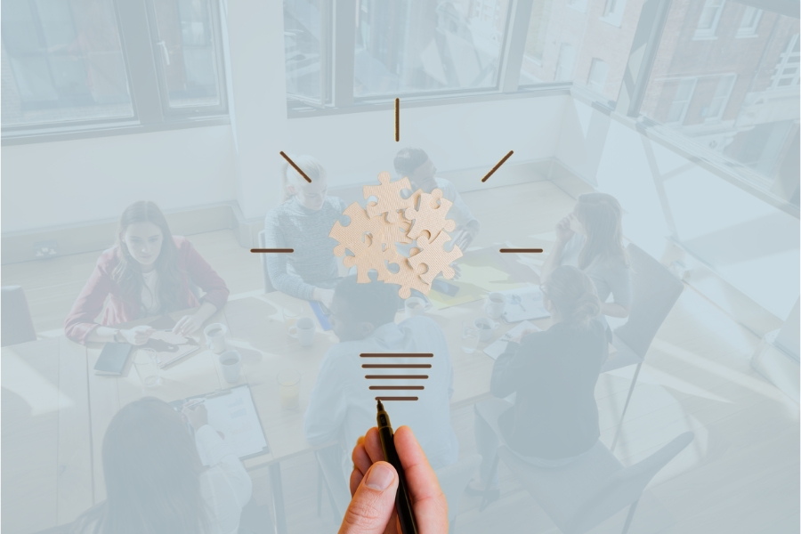 Training Light Bulb Puzzle Blue